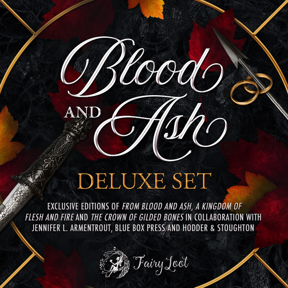 Blood and Ash by Jennifer L. Armentrout - DIGITAL SIGNATURE DELUXE SET